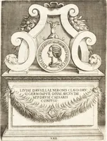 Picture 52 of 133 from Le imagini delle donne avgvste intagliate in istampa di rame : con le vite, et ispositioni di Enea Vico : sopra i riversi delle loro medaglie antiche (1557), leaf 99