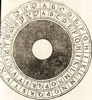 An illustration from Iordanvs Brvnvs nolanvs De vmbris idearvm : implicantibus artem quaerendi, inueniendi, iudicandi, ordinandi, & applicandi : ad internam scripturam, & non vulgares per memoriam operationes explicatis (1582)