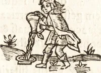 An illustration from Iordanvs Brvnvs nolanvs De vmbris idearvm : implicantibus artem quaerendi, inueniendi, iudicandi, ordinandi, & applicandi : ad internam scripturam, & non vulgares per memoriam operationes explicatis (1582)