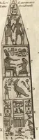 An illustration from La istoria universale : provata con monumenti, e figurata con simboli de gli antichi (1697)