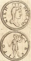 An illustration from La istoria universale : provata con monumenti, e figurata con simboli de gli antichi (1697)