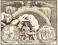 An illustration from La istoria universale : provata con monumenti, e figurata con simboli de gli antichi (1697)