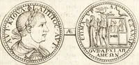 An illustration from La istoria universale : provata con monumenti, e figurata con simboli de gli antichi (1697)