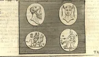 An illustration from La istoria universale : provata con monumenti, e figurata con simboli de gli antichi (1697)