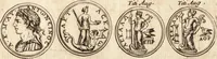 An illustration from La istoria universale : provata con monumenti, e figurata con simboli de gli antichi (1697)