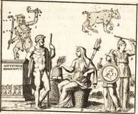 An illustration from La istoria universale : provata con monumenti, e figurata con simboli de gli antichi (1697)