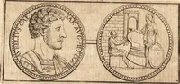 An illustration from La istoria universale : provata con monumenti, e figurata con simboli de gli antichi (1697)