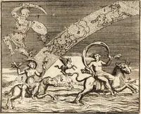 An illustration from La istoria universale : provata con monumenti, e figurata con simboli de gli antichi (1697)