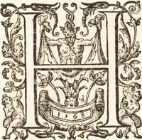 An illustration from Ivsti LipsI de bibliothecis syntagma (1607)