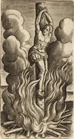 An illustration from Ivsti LipsI de crvce libri tres : ad sacram profanámque historiam vtiles : vnà cum notis (1606)