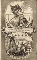 An illustration from Ivsti LipsI de crvce libri tres : ad sacram profanámque historiam vtiles : vnà cum notis (1606)