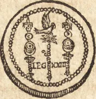An illustration from Ivsti LipsI De militia Romana libri qvinqve : commentarivs ad Polybivm (1602)