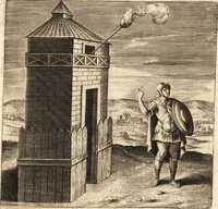 Picture 29 of 31 from Ivsti LipsI De militia Romana libri qvinqve : commentarivs ad Polybivm (1602), leaf 292