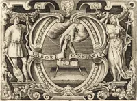 An illustration from Ivsti LipsI De militia Romana libri qvinqve : commentarivs ad Polybivm (1602)