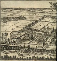 An illustration from Ivsti LipsI Lovanivm, id est, Opidi et academiæ eivs descriptio, libri tres (1610)