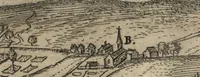 An illustration from Ivsti LipsI Lovanivm, id est, Opidi et academiæ eivs descriptio, libri tres (1610)