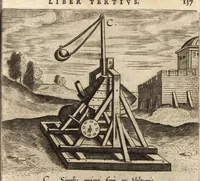 Picture 48 of 66 from Ivsti LipsI Poliorceticon, siue, De machinis, tormentis, telis, libri qvinqve : ad historiarum lucem (1605), leaf 176