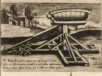 Picture 49 of 66 from Ivsti LipsI Poliorceticon, siue, De machinis, tormentis, telis, libri qvinqve : ad historiarum lucem (1605), leaf 176