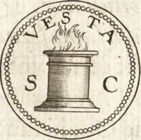 Picture 6 of 23 from Ivsti LipsI de vesta et vestalibvs syntagma (1609), leaf 16