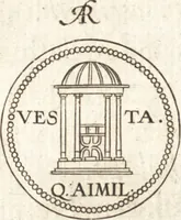 Picture 12 of 23 from Ivsti LipsI de vesta et vestalibvs syntagma (1609), leaf 23