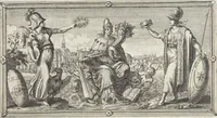Picture 7 of 94 from Joachimi de Sandrart, à Stockau ... Academia nobilissimae artis pictoriae, sive, De veris & genuinis hujusdem proprietatibus, theorematibus, secretis atque requisitis aliis ... : unà cum artificum tam Aegyptiorum, Graecorum & Romanorum, quàm Italorum, Gallorum, Anglorum, Germanorum, Belgarum, aliorumq[ue] ... vitis atque encomiis ... : eorundemque plusquàm ducentis iconibus ... aere expressis, erecta atq[ue] publicata (1683), leaf 12