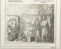 Picture 33 of 94 from Joachimi de Sandrart, à Stockau ... Academia nobilissimae artis pictoriae, sive, De veris & genuinis hujusdem proprietatibus, theorematibus, secretis atque requisitis aliis ... : unà cum artificum tam Aegyptiorum, Graecorum & Romanorum, quàm Italorum, Gallorum, Anglorum, Germanorum, Belgarum, aliorumq[ue] ... vitis atque encomiis ... : eorundemque plusquàm ducentis iconibus ... aere expressis, erecta atq[ue] publicata (1683), leaf 145