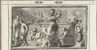 Picture 35 of 94 from Joachimi de Sandrart, à Stockau ... Academia nobilissimae artis pictoriae, sive, De veris & genuinis hujusdem proprietatibus, theorematibus, secretis atque requisitis aliis ... : unà cum artificum tam Aegyptiorum, Graecorum & Romanorum, quàm Italorum, Gallorum, Anglorum, Germanorum, Belgarum, aliorumq[ue] ... vitis atque encomiis ... : eorundemque plusquàm ducentis iconibus ... aere expressis, erecta atq[ue] publicata (1683), leaf 150