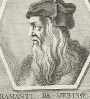 An illustration from Joachimi de Sandrart, à Stockau ... Academia nobilissimae artis pictoriae, sive, De veris & genuinis hujusdem proprietatibus, theorematibus, secretis atque requisitis aliis ... : unà cum artificum tam Aegyptiorum, Graecorum & Romanorum, quàm Italorum, Gallorum, Anglorum, Germanorum, Belgarum, aliorumq[ue] ... vitis atque encomiis ... : eorundemque plusquàm ducentis iconibus ... aere expressis, erecta atq[ue] publicata (1683)