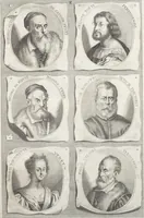 Picture 50 of 94 from Joachimi de Sandrart, à Stockau ... Academia nobilissimae artis pictoriae, sive, De veris & genuinis hujusdem proprietatibus, theorematibus, secretis atque requisitis aliis ... : unà cum artificum tam Aegyptiorum, Graecorum & Romanorum, quàm Italorum, Gallorum, Anglorum, Germanorum, Belgarum, aliorumq[ue] ... vitis atque encomiis ... : eorundemque plusquàm ducentis iconibus ... aere expressis, erecta atq[ue] publicata (1683), leaf 238