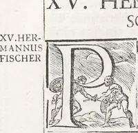 Picture 58 of 94 from Joachimi de Sandrart, à Stockau ... Academia nobilissimae artis pictoriae, sive, De veris & genuinis hujusdem proprietatibus, theorematibus, secretis atque requisitis aliis ... : unà cum artificum tam Aegyptiorum, Graecorum & Romanorum, quàm Italorum, Gallorum, Anglorum, Germanorum, Belgarum, aliorumq[ue] ... vitis atque encomiis ... : eorundemque plusquàm ducentis iconibus ... aere expressis, erecta atq[ue] publicata (1683), leaf 305