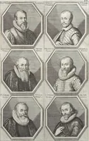 Picture 64 of 94 from Joachimi de Sandrart, à Stockau ... Academia nobilissimae artis pictoriae, sive, De veris & genuinis hujusdem proprietatibus, theorematibus, secretis atque requisitis aliis ... : unà cum artificum tam Aegyptiorum, Graecorum & Romanorum, quàm Italorum, Gallorum, Anglorum, Germanorum, Belgarum, aliorumq[ue] ... vitis atque encomiis ... : eorundemque plusquàm ducentis iconibus ... aere expressis, erecta atq[ue] publicata (1683), leaf 338