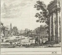 Picture 15 of 94 from Joachimi de Sandrart, à Stockau ... Academia nobilissimae artis pictoriae, sive, De veris & genuinis hujusdem proprietatibus, theorematibus, secretis atque requisitis aliis ... : unà cum artificum tam Aegyptiorum, Graecorum & Romanorum, quàm Italorum, Gallorum, Anglorum, Germanorum, Belgarum, aliorumq[ue] ... vitis atque encomiis ... : eorundemque plusquàm ducentis iconibus ... aere expressis, erecta atq[ue] publicata (1683), leaf 67