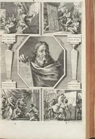 Picture 22 of 78 from Joachimi de Sandrart, à Stockau ... Academia nobilissimae artis pictoriae, sive, De veris & genuinis hujusdem proprietatibus, theorematibus, secretis atque requisitis aliis ... : unà cum artificum tam Aegyptiorum, Graecorum & Romanorum, quàm Italorum, Gallorum, Anglorum, Germanorum, Belgarum, aliorumq[ue] ... vitis atque encomiis ... : eorundemque plusquàm ducentis iconibus ... aere expressis, erecta atq[ue] publicata (1683), leaf 112