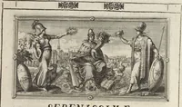 Picture 4 of 78 from Joachimi de Sandrart, à Stockau ... Academia nobilissimae artis pictoriae, sive, De veris & genuinis hujusdem proprietatibus, theorematibus, secretis atque requisitis aliis ... : unà cum artificum tam Aegyptiorum, Graecorum & Romanorum, quàm Italorum, Gallorum, Anglorum, Germanorum, Belgarum, aliorumq[ue] ... vitis atque encomiis ... : eorundemque plusquàm ducentis iconibus ... aere expressis, erecta atq[ue] publicata (1683), leaf 12