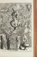 An illustration from Joachimi de Sandrart, à Stockau ... Academia nobilissimae artis pictoriae, sive, De veris & genuinis hujusdem proprietatibus, theorematibus, secretis atque requisitis aliis ... : unà cum artificum tam Aegyptiorum, Graecorum & Romanorum, quàm Italorum, Gallorum, Anglorum, Germanorum, Belgarum, aliorumq[ue] ... vitis atque encomiis ... : eorundemque plusquàm ducentis iconibus ... aere expressis, erecta atq[ue] publicata (1683)