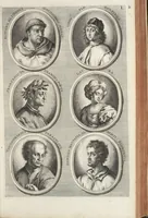 Picture 35 of 78 from Joachimi de Sandrart, à Stockau ... Academia nobilissimae artis pictoriae, sive, De veris & genuinis hujusdem proprietatibus, theorematibus, secretis atque requisitis aliis ... : unà cum artificum tam Aegyptiorum, Graecorum & Romanorum, quàm Italorum, Gallorum, Anglorum, Germanorum, Belgarum, aliorumq[ue] ... vitis atque encomiis ... : eorundemque plusquàm ducentis iconibus ... aere expressis, erecta atq[ue] publicata (1683), leaf 160