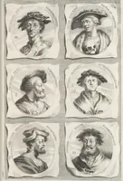 Picture 50 of 78 from Joachimi de Sandrart, à Stockau ... Academia nobilissimae artis pictoriae, sive, De veris & genuinis hujusdem proprietatibus, theorematibus, secretis atque requisitis aliis ... : unà cum artificum tam Aegyptiorum, Graecorum & Romanorum, quàm Italorum, Gallorum, Anglorum, Germanorum, Belgarum, aliorumq[ue] ... vitis atque encomiis ... : eorundemque plusquàm ducentis iconibus ... aere expressis, erecta atq[ue] publicata (1683), leaf 300