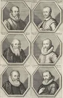 Picture 54 of 78 from Joachimi de Sandrart, à Stockau ... Academia nobilissimae artis pictoriae, sive, De veris & genuinis hujusdem proprietatibus, theorematibus, secretis atque requisitis aliis ... : unà cum artificum tam Aegyptiorum, Graecorum & Romanorum, quàm Italorum, Gallorum, Anglorum, Germanorum, Belgarum, aliorumq[ue] ... vitis atque encomiis ... : eorundemque plusquàm ducentis iconibus ... aere expressis, erecta atq[ue] publicata (1683), leaf 328