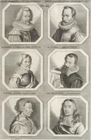 Picture 65 of 78 from Joachimi de Sandrart, à Stockau ... Academia nobilissimae artis pictoriae, sive, De veris & genuinis hujusdem proprietatibus, theorematibus, secretis atque requisitis aliis ... : unà cum artificum tam Aegyptiorum, Graecorum & Romanorum, quàm Italorum, Gallorum, Anglorum, Germanorum, Belgarum, aliorumq[ue] ... vitis atque encomiis ... : eorundemque plusquàm ducentis iconibus ... aere expressis, erecta atq[ue] publicata (1683), leaf 418