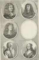 Picture 69 of 78 from Joachimi de Sandrart, à Stockau ... Academia nobilissimae artis pictoriae, sive, De veris & genuinis hujusdem proprietatibus, theorematibus, secretis atque requisitis aliis ... : unà cum artificum tam Aegyptiorum, Graecorum & Romanorum, quàm Italorum, Gallorum, Anglorum, Germanorum, Belgarum, aliorumq[ue] ... vitis atque encomiis ... : eorundemque plusquàm ducentis iconibus ... aere expressis, erecta atq[ue] publicata (1683), leaf 482