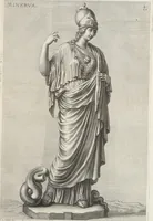 Picture 16 of 78 from Joachimi de Sandrart, à Stockau ... Academia nobilissimae artis pictoriae, sive, De veris & genuinis hujusdem proprietatibus, theorematibus, secretis atque requisitis aliis ... : unà cum artificum tam Aegyptiorum, Graecorum & Romanorum, quàm Italorum, Gallorum, Anglorum, Germanorum, Belgarum, aliorumq[ue] ... vitis atque encomiis ... : eorundemque plusquàm ducentis iconibus ... aere expressis, erecta atq[ue] publicata (1683), leaf 78