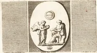 An illustration from Johann Winckelmanns Sendschreiben von den herculanischen Entdeckungen (1762)