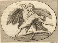 An illustration from Johann Winkelmanns Geschichte der Kunst des Alterthums (1776)
