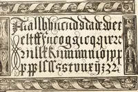 An illustration from Libellus valde doctus elegans, & vtilis, multa et varia scribendarum literarum genera complectens (1564)