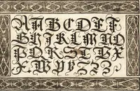 An illustration from Libellus valde doctus elegans, & vtilis, multa et varia scribendarum literarum genera complectens (1564)