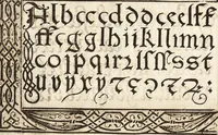 An illustration from Libellus valde doctus elegans, & vtilis, multa et varia scribendarum literarum genera complectens (1564)