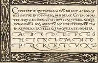 An illustration from Libellus valde doctus elegans, & vtilis, multa et varia scribendarum literarum genera complectens (1564)