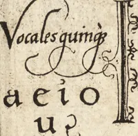 An illustration from Libellus valde doctus elegans, & vtilis, multa et varia scribendarum literarum genera complectens (1564)
