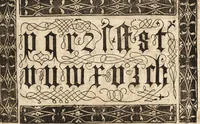 An illustration from Libellus valde doctus elegans, & vtilis, multa et varia scribendarum literarum genera complectens (1564)
