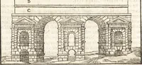 Picture 27 of 48 from Libri qvattro dell'antichita della citta di Roma : raccolte sotto brevita da diversi antichi et moderni scrittori (1565), leaf 107